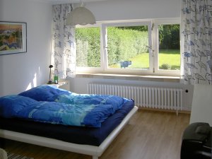 Schlafzimmer 1 Ferienhaus (Ferienwohnung) Finkennest in Hohwacht